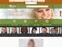 Tablet Screenshot of ocularpro.com